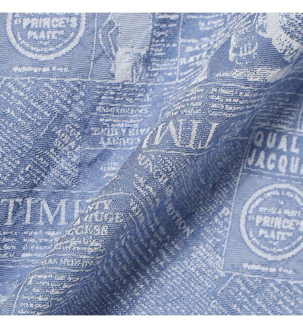 BEAMS PLUS「B.D. Pullover Classic-fit Newspaper Jacquard」|シャツ・ブラウス|