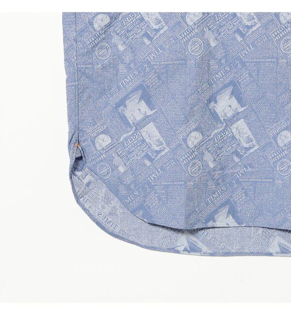 BEAMS PLUS「B.D. Pullover Classic-fit Newspaper Jacquard」|シャツ・ブラウス|
