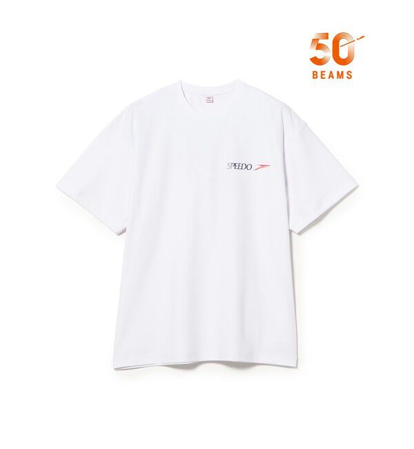 BEAMS「【別注】Speedo / Logo Tee 26SS」|Tシャツ・カットソー|WHITE