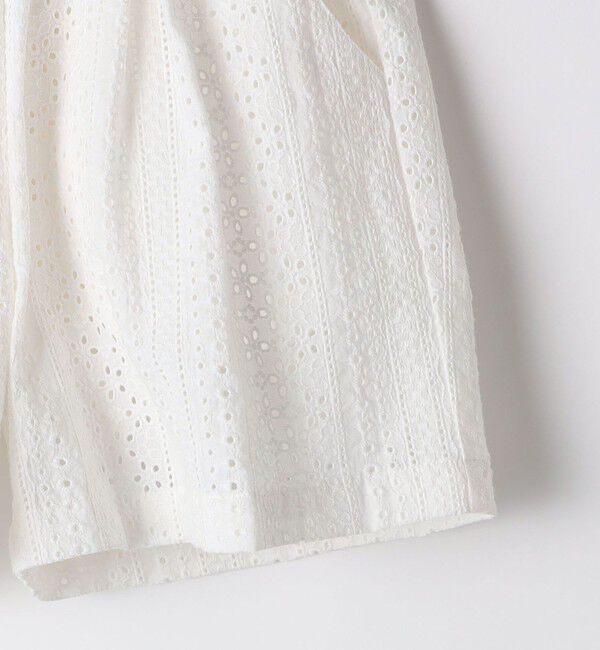 SHIPS KIDS「SHIPS KIDS:100～130cm / レース ショート パンツ」|その他|