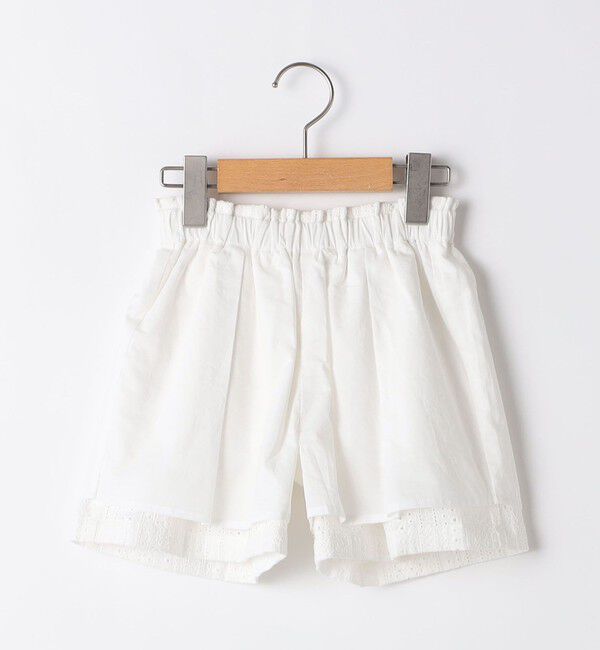 SHIPS KIDS「SHIPS KIDS:100～130cm / レース ショート パンツ」|その他|