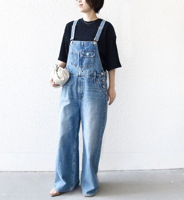 SHIPS for women「〈手洗い可能〉ランダムブルーゼ 5分袖 プルオーバー」|Tシャツ・カットソー|