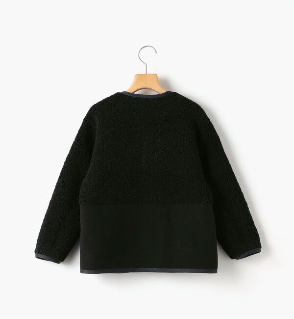 SHIPS KIDS「SHIPS KIDS:100～130cm/〈手洗い可能〉リバーシブル ボア ブルゾン」|ブルゾン・スタジャン|