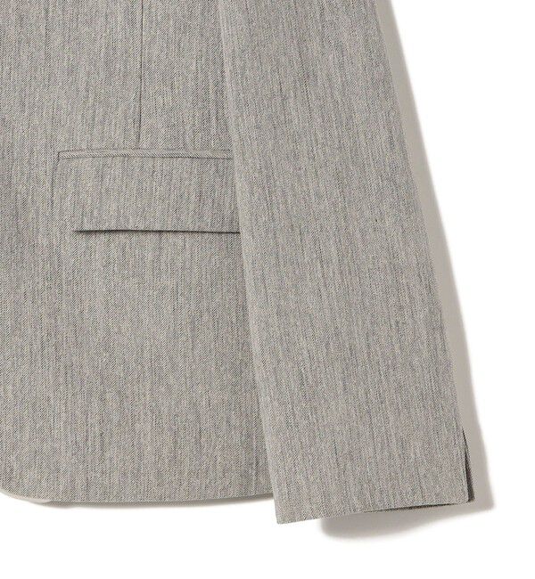 SHIPS for women「《予約》〈洗濯機可能〉FUNCTION ツイル ジャケット 26AW」|ノーカラージャケット|
