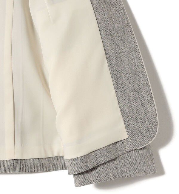 SHIPS for women「《予約》〈洗濯機可能〉FUNCTION ツイル ジャケット 26AW」|ノーカラージャケット|