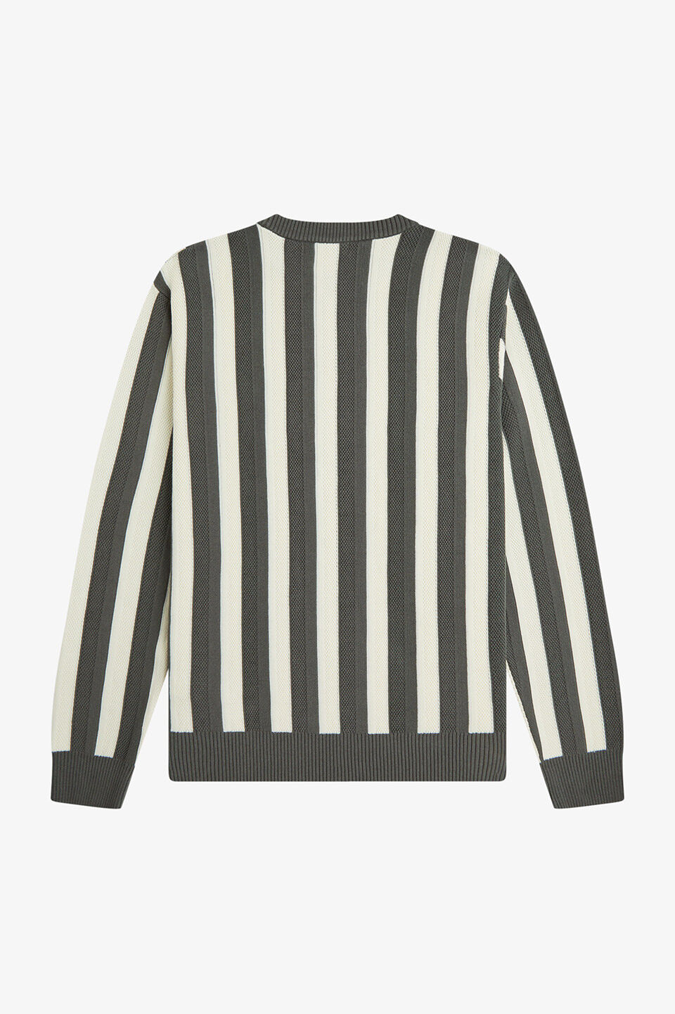 FRED PERRY 「FRED PERRY／Textured Stripe Jumper／クルーネックニット」|ニット・セーター|
