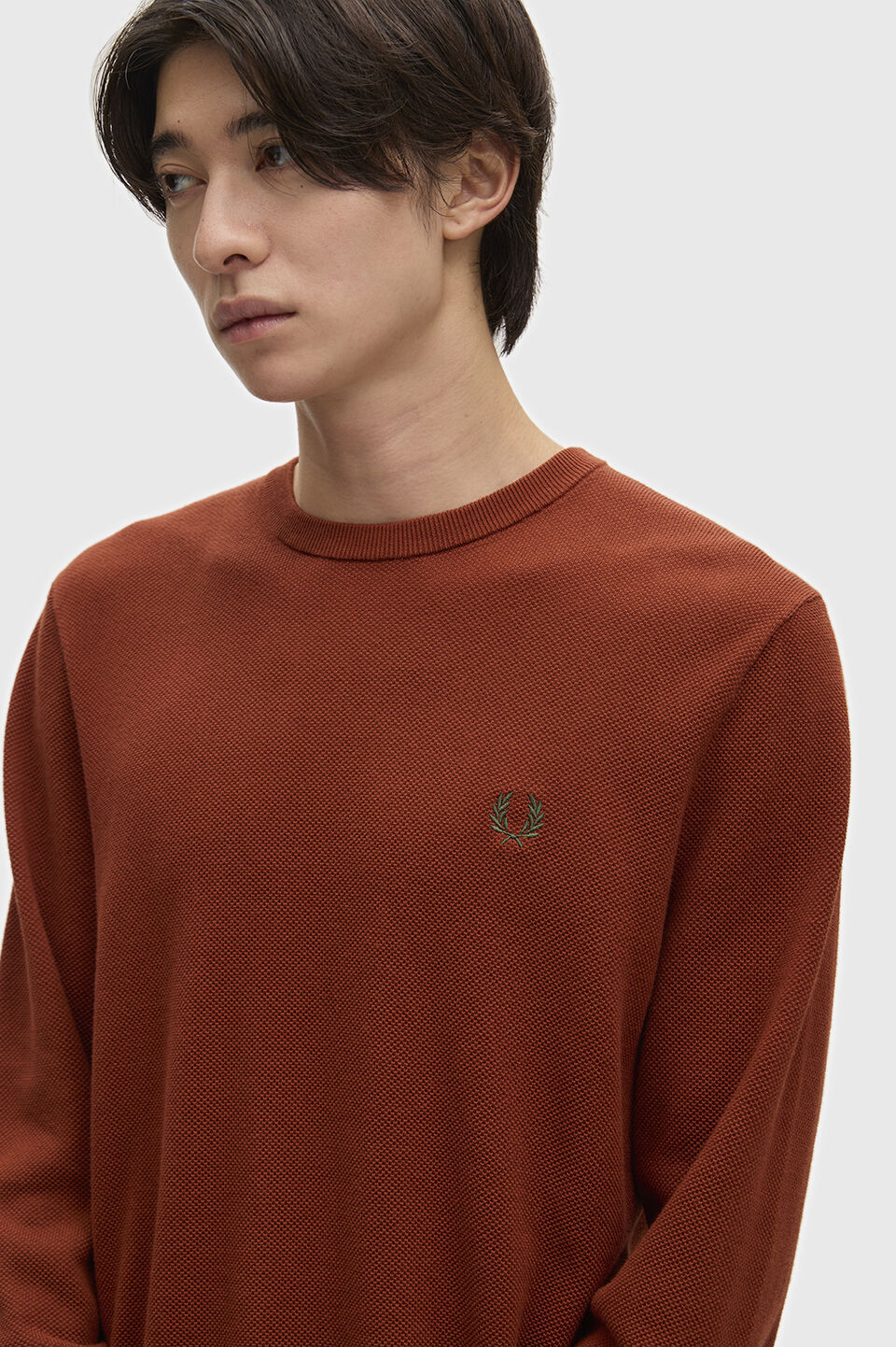 FRED PERRY 「FRED PERRY／Pique Stitch Jumper／ピケステッチニット」|Tシャツ・カットソー|