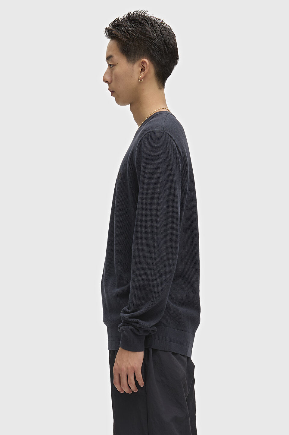 FRED PERRY 「FRED PERRY／Pique Stitch Jumper／ピケステッチニット」|Tシャツ・カットソー|