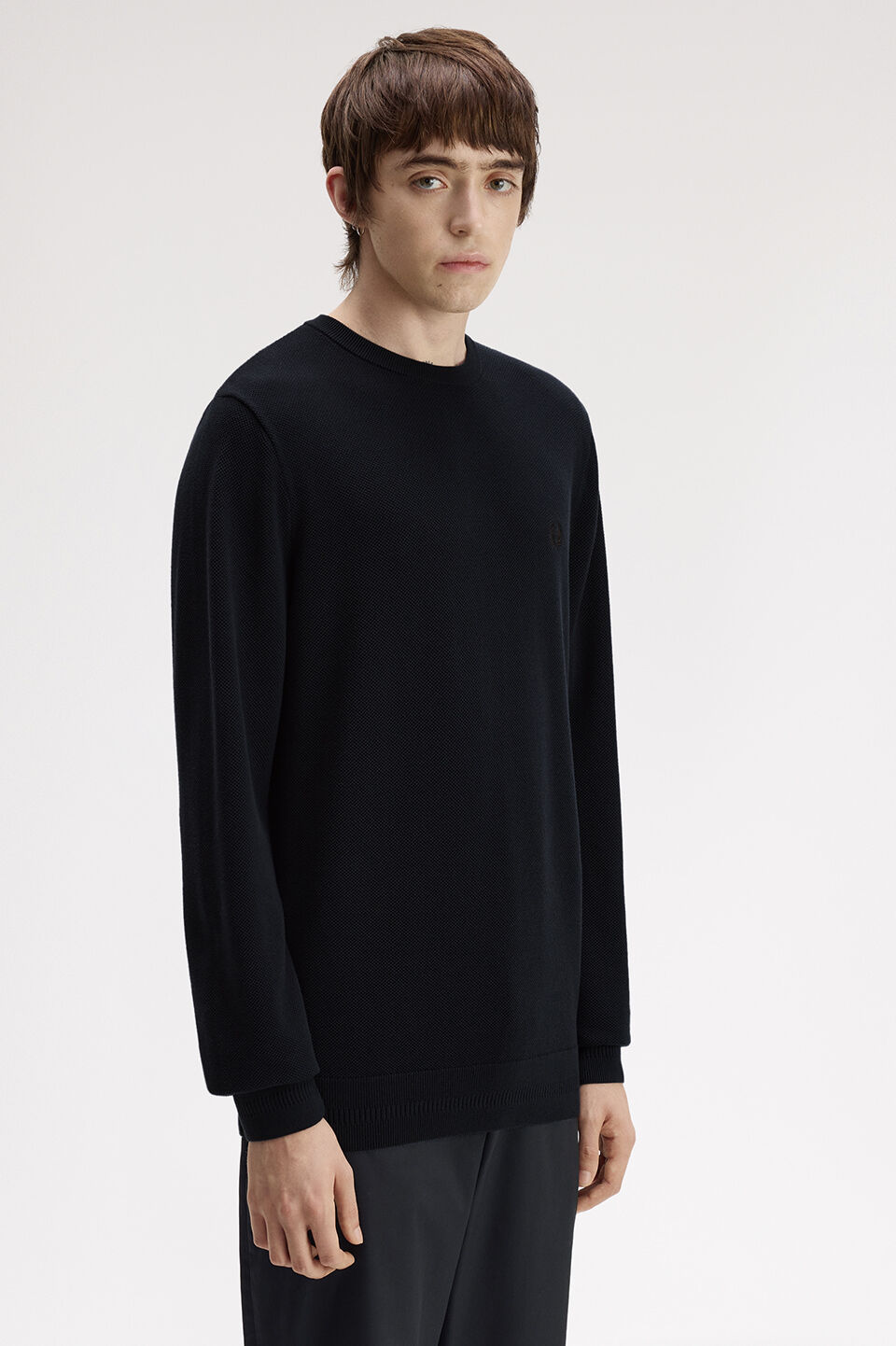 FRED PERRY 「FRED PERRY／Pique Stitch Jumper／ピケステッチニット」|Tシャツ・カットソー|