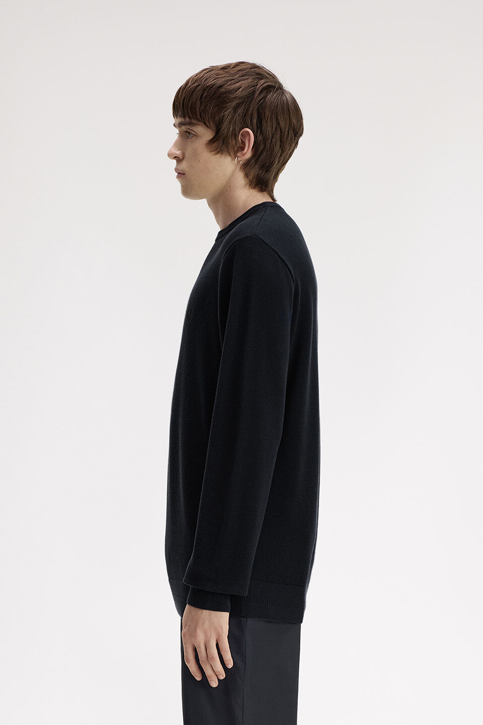 FRED PERRY 「FRED PERRY／Pique Stitch Jumper／ピケステッチニット」|Tシャツ・カットソー|