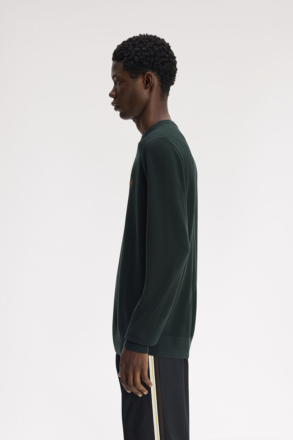 FRED PERRY 「FRED PERRY／Pique Stitch Jumper／ピケステッチニット」|Tシャツ・カットソー|
