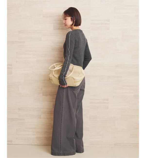 Plage「《予約》Girls Department Club FINE RIB MERROW SL トップス」|ニット・セーター|