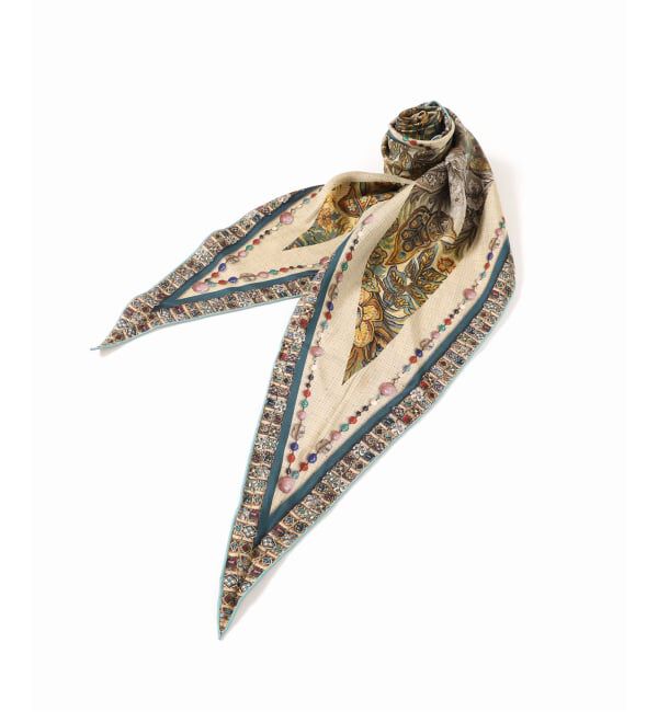 VERMEIL par iena「PIERRE LOUIS MASCIA ピエール ルイマーシャ Scarf 65x120cm 517550/101」|バンダナ・スカーフ|