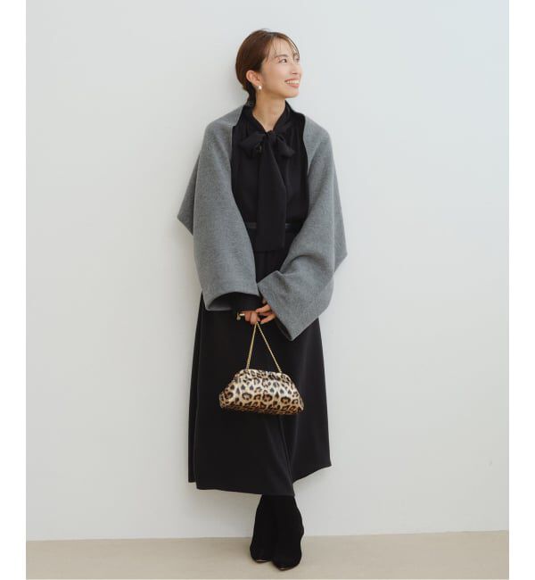VERMEIL par iena「《追加3予約》2WAY ボウタイワンピース」|ワンピース|