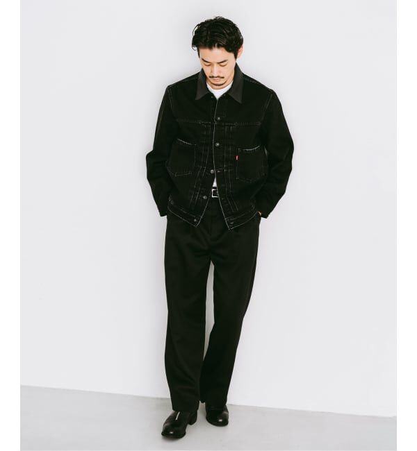 EDIFICE「《追加予約》Levi&rsquo;s(リーバイス) 別注 2nd Type トラッカー ジャケット」|デニムジャケット|