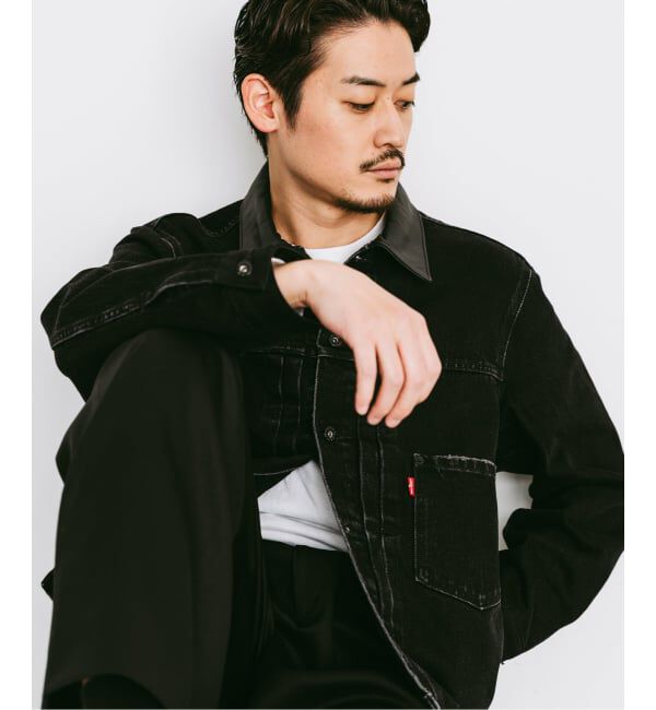 EDIFICE「《追加予約》Levi&rsquo;s(リーバイス) 別注 2nd Type トラッカー ジャケット」|デニムジャケット|