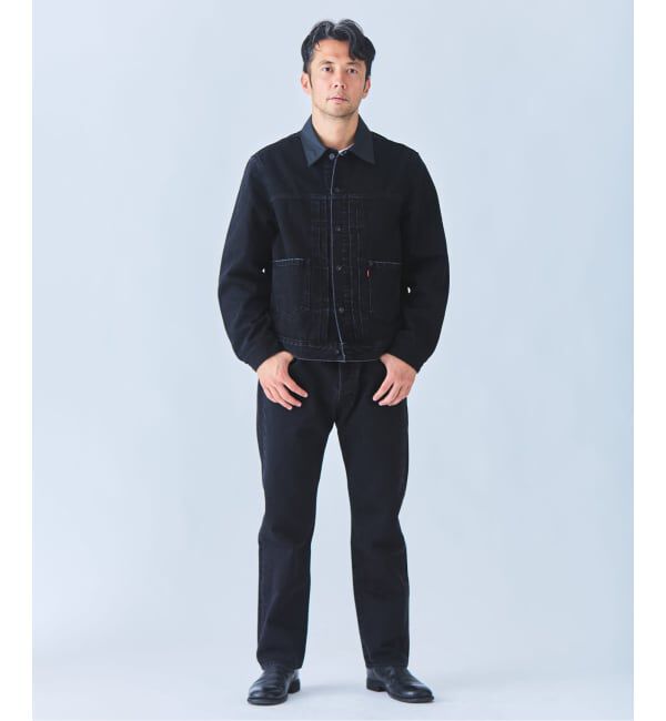 EDIFICE「《追加予約》Levi&rsquo;s(リーバイス) 別注 2nd Type トラッカー ジャケット」|デニムジャケット|