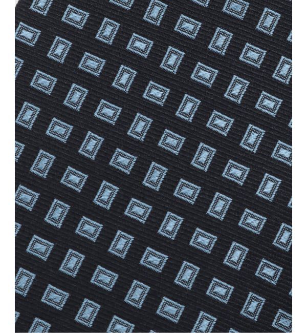 EDIFICE「Holliday & Brown(ホリデー & ブラウン)  Small Square Pattern Tie」|ネクタイ・蝶ネクタイ|