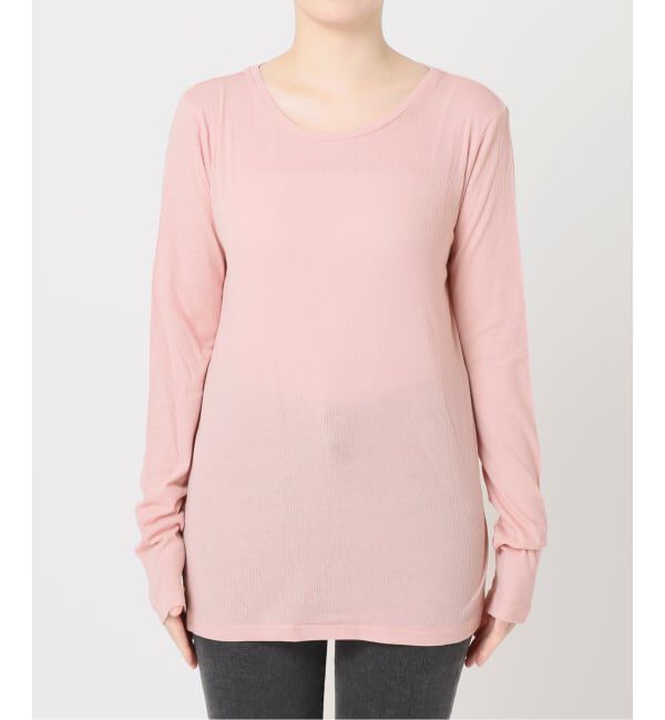 JOURNAL STANDARD relume「《追加2》ツイストシアーテレコロングTEE」|Tシャツ・カットソー|