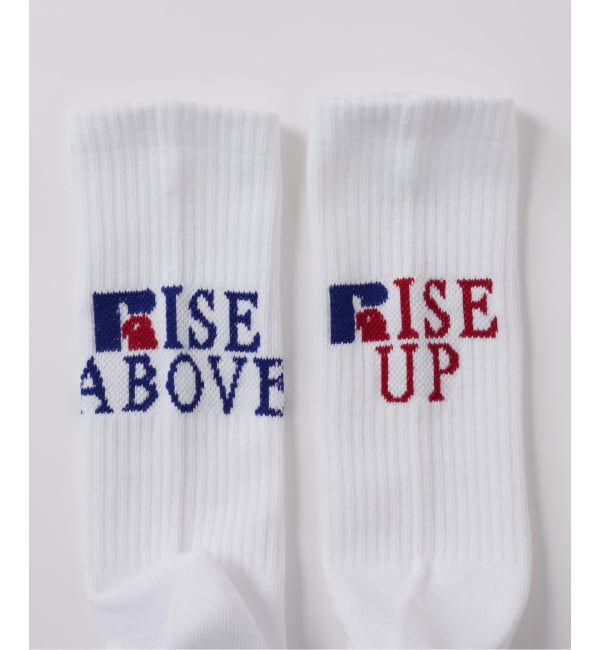 JOURNAL STANDARD「別注【RUSSELL ATHLETIC*JM for JS】LOGO SOCKS」|ソックス|ホワイト