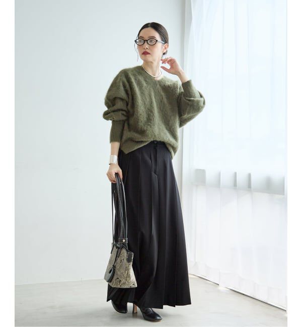 journal standard L'essage「《追加予約》ロングプリーツスカート」|スカート|