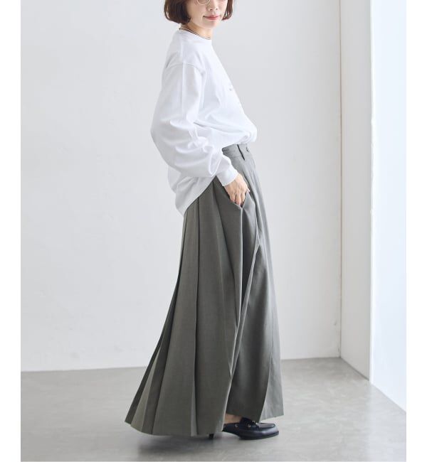 journal standard L'essage「《追加予約》ロングプリーツスカート」|スカート|
