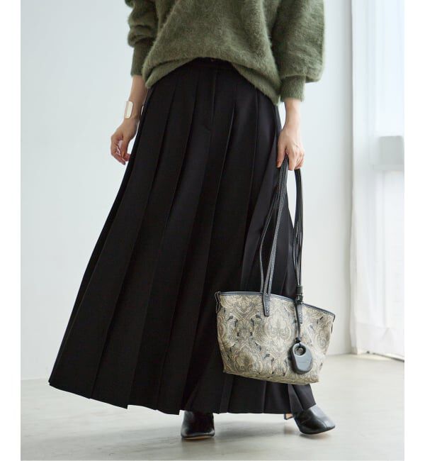 journal standard L'essage「《追加予約》ロングプリーツスカート」|スカート|