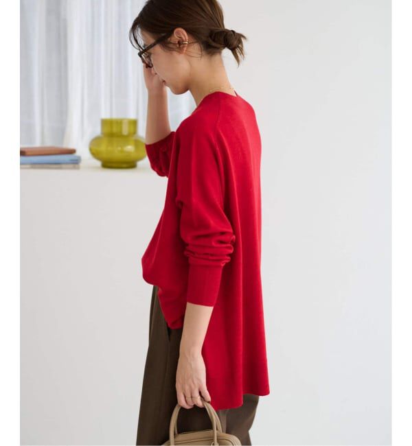 JOURNAL STANDARD relume「《追加予約 / 新色》BiellaYarnワイドクルーネックプルオーバー」|ニット・セーター|