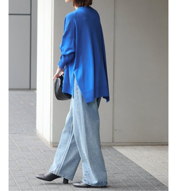 JOURNAL STANDARD relume「《追加予約 / 新色》BiellaYarnワイドクルーネックプルオーバー」|ニット・セーター|