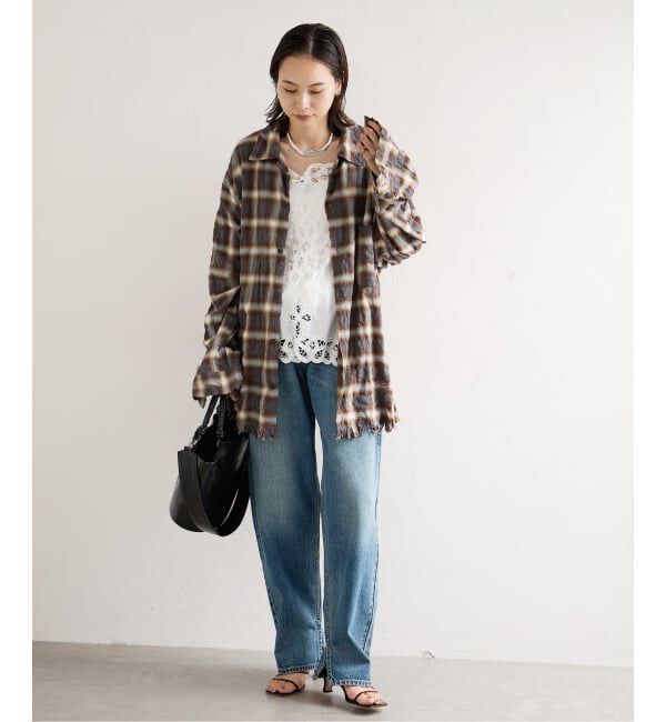JOURNAL STANDARD「別注【ARMY TWILL/アーミーツイル】CheckedUtilityShirt」|シャツ・ブラウス|
