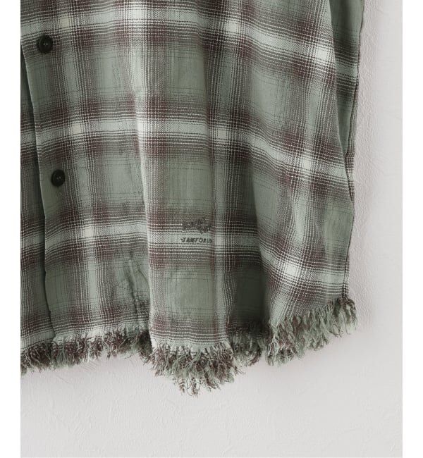 JOURNAL STANDARD「別注【ARMY TWILL/アーミーツイル】CheckedUtilityShirt」|シャツ・ブラウス|