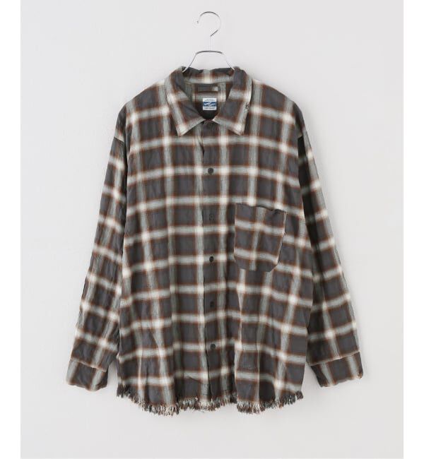JOURNAL STANDARD「別注【ARMY TWILL/アーミーツイル】CheckedUtilityShirt」|シャツ・ブラウス|