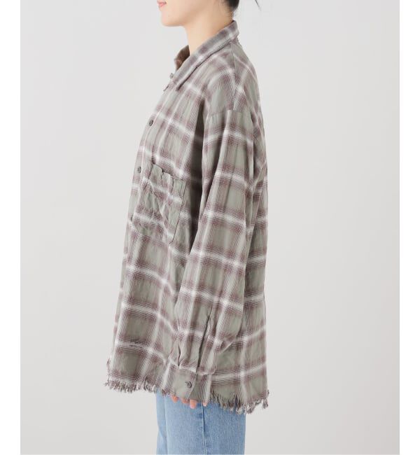 JOURNAL STANDARD「別注【ARMY TWILL/アーミーツイル】CheckedUtilityShirt」|シャツ・ブラウス|