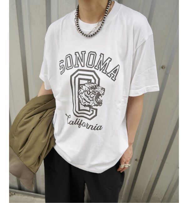journal standard luxe「《追加》SONOMA Print T」|Tシャツ・カットソー|ホワイト