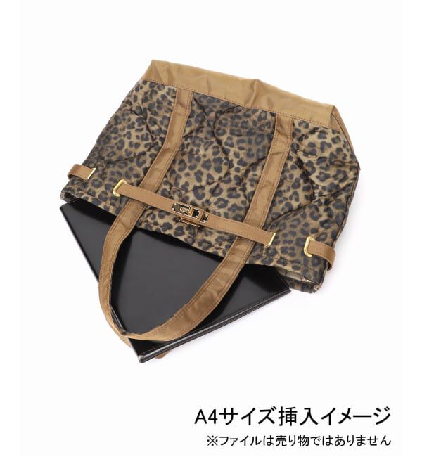 Spick and Span「《予約》SITA PARANTICA/シータパランティカ TOTE-RPP-S LEOPARD M バッグ」|トートバッグ|