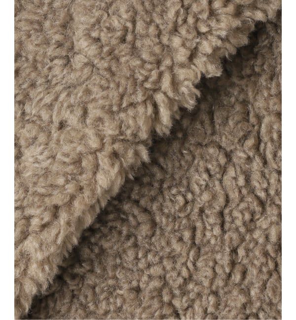 Spick and Span「《追加予約》スタンドZIPボアブルゾン」|その他|