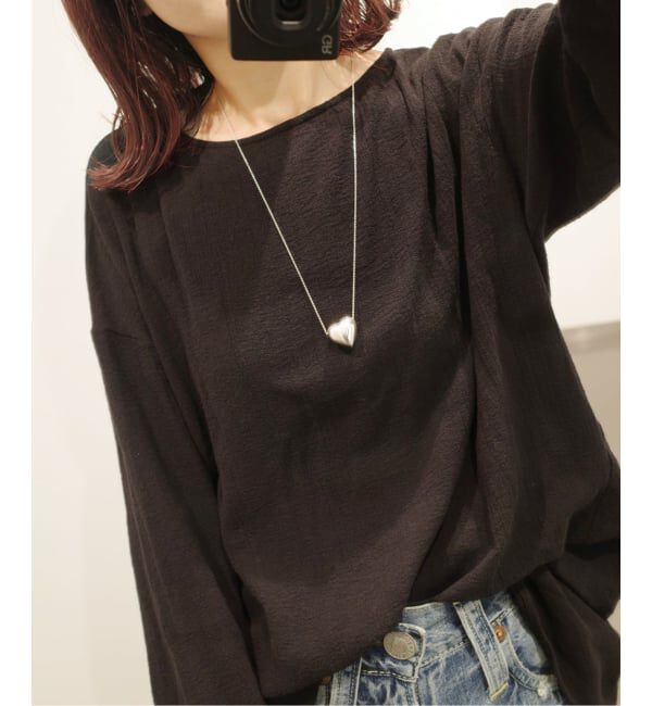 Spick and Span「《追加3》BASENOTES / ベースノート 65cm tiny chain heart NC BN-H006」|ネックレス|