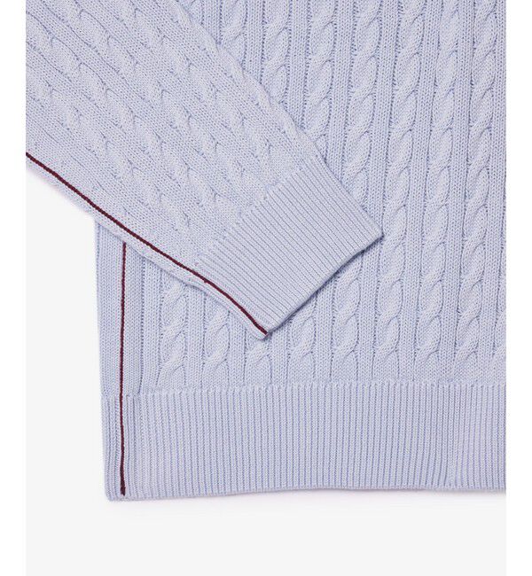 LACOSTE「ケーブルニットセーター」|ニット・セーター|