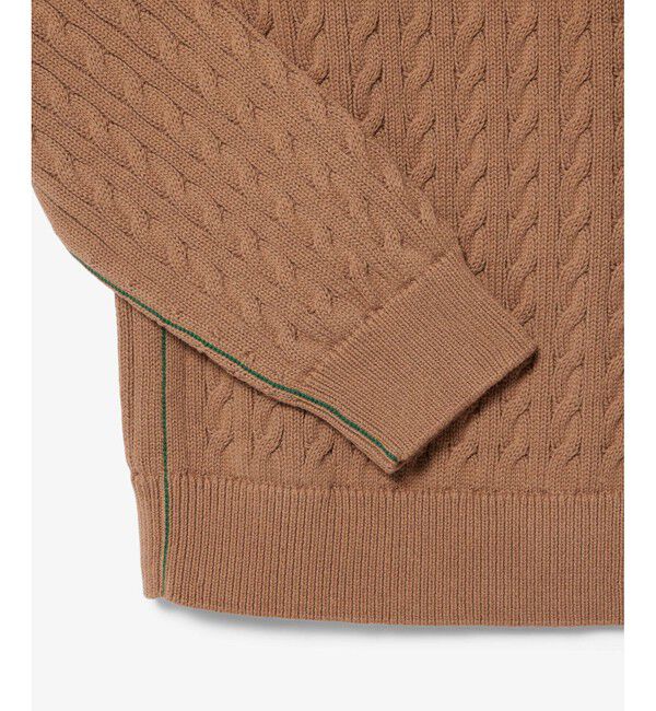 LACOSTE「ケーブルニットセーター」|ニット・セーター|
