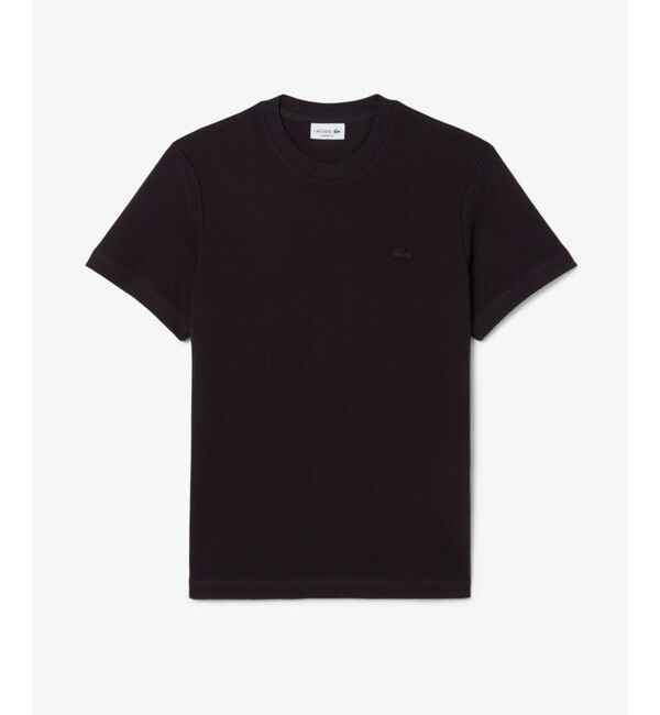 LACOSTE「コットンメッシュニットTシャツ」|Tシャツ・カットソー|