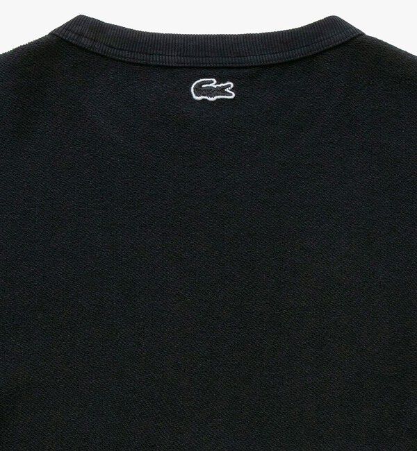 LACOSTE「インディゴパイル 半袖スウェットシャツ」|スウェット・ジャージ|