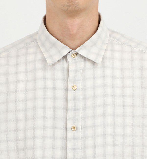 NOLLEY'S goodman「ダブルガーゼ レギュラーカラーオーバーシャツ 26AW」|シャツ・ブラウス|