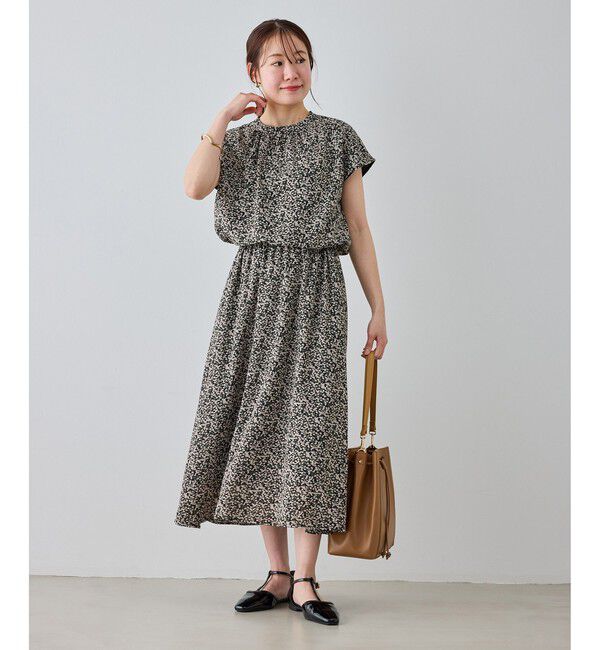 Rope&rsquo;Picnic「【WEB限定サイズ】小花柄＆線画アソートワンピース」|ワンピース|
