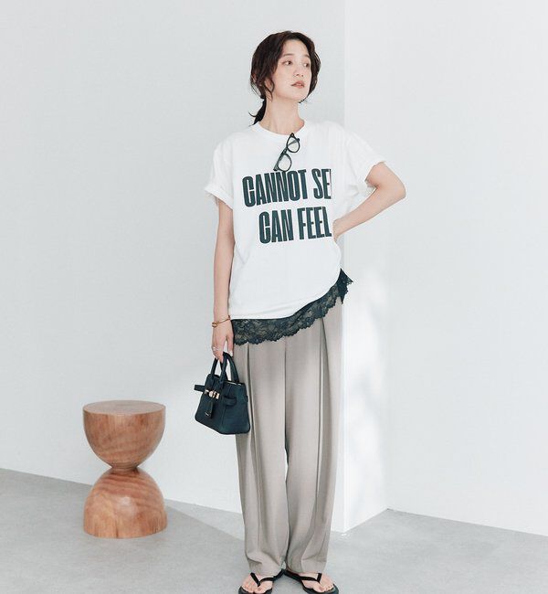  「【A・MONN】feelロゴTee」|Tシャツ・カットソー|
