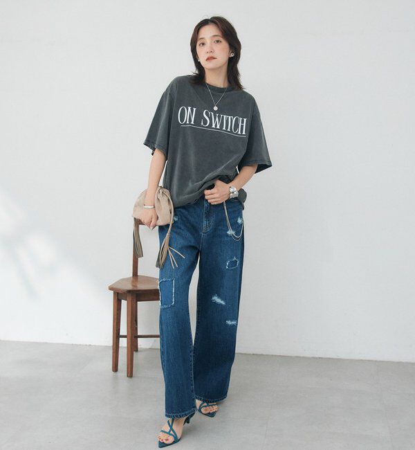  「【A・MONN】ON SWITCH tee」|Tシャツ・カットソー|
