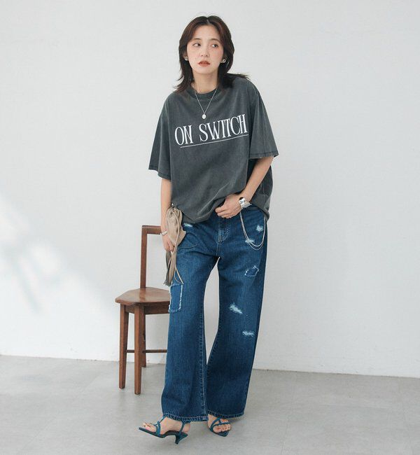 「【A・MONN】ON SWITCH tee」|Tシャツ・カットソー|