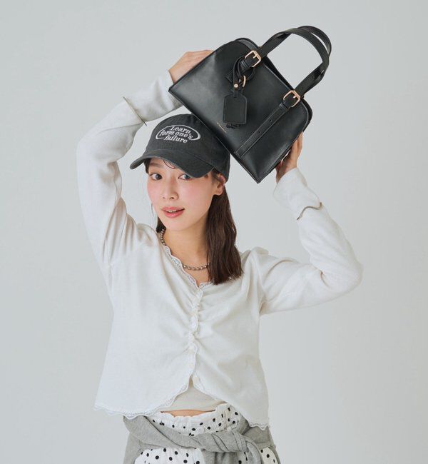  「【@sktnnm企画】リップチャーム付きminiボストンBAG」|トートバッグ|