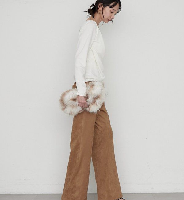  「《着映えトップス》NEWドレープカットソー」|Tシャツ・カットソー|