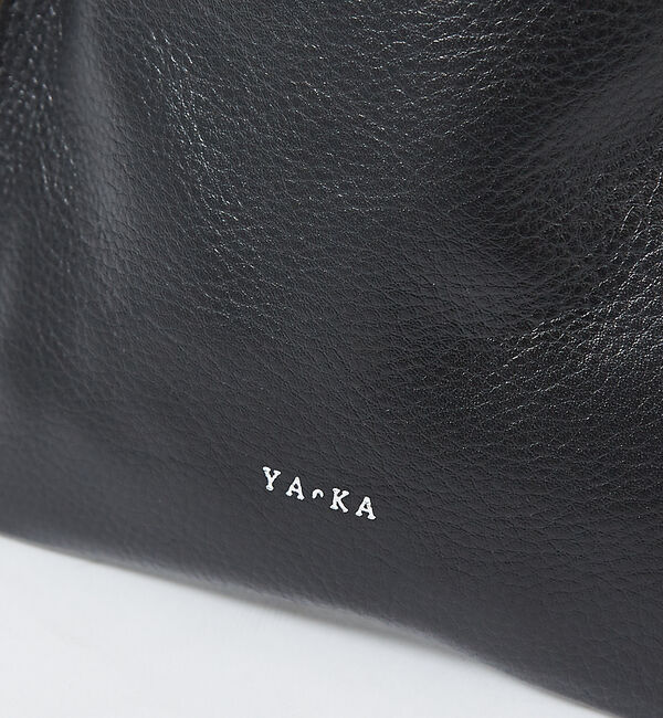 ABAHOUSE「【YArKA/ヤーカ】real leather drawstring 2way」|ショルダー・メッセンジャー|