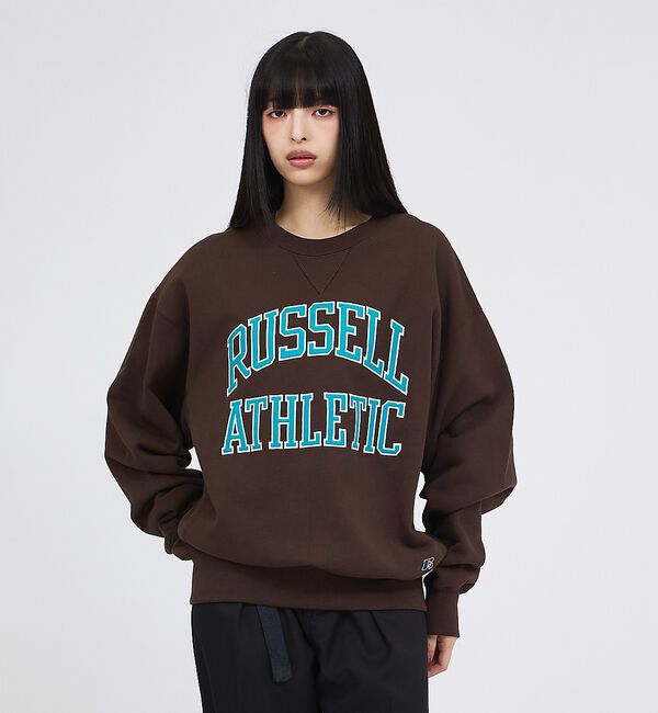 ABAHOUSE「【RUSSELL ATHLETIC / ラッセル アスレチック】PRO COTT」|スウェット・ジャージ|ブラウン